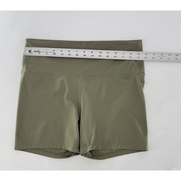 All In Motion‎ Green Ultra High Rise Bike Pull On Shorts Size Large Comfort - Picture 6 of 7